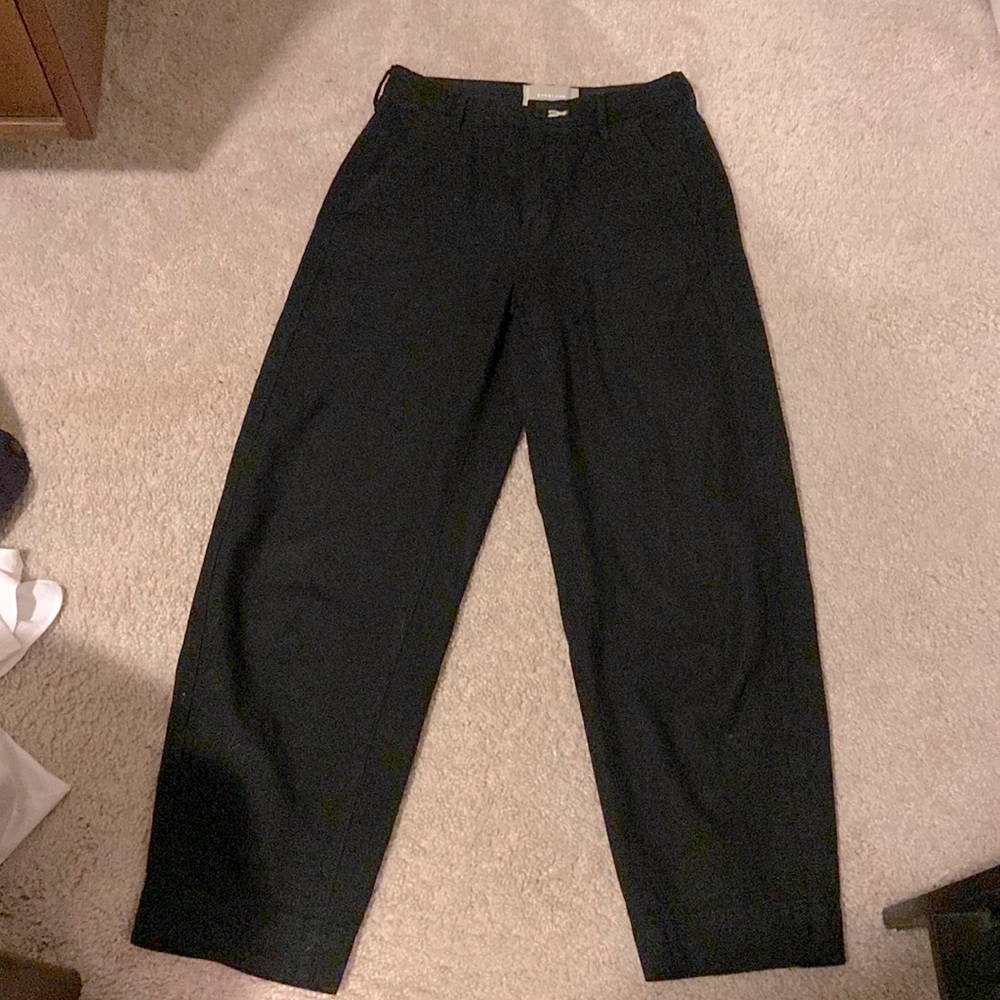 Everlane curved canvas pant